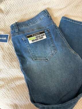 d.jeans Recycled Vintage Denim High Waist Skinny Jeans Size 16